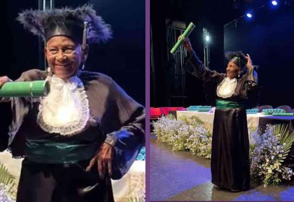 "Un sueño hecho realidad"; mujer de 83 años se gradúa como enfermera