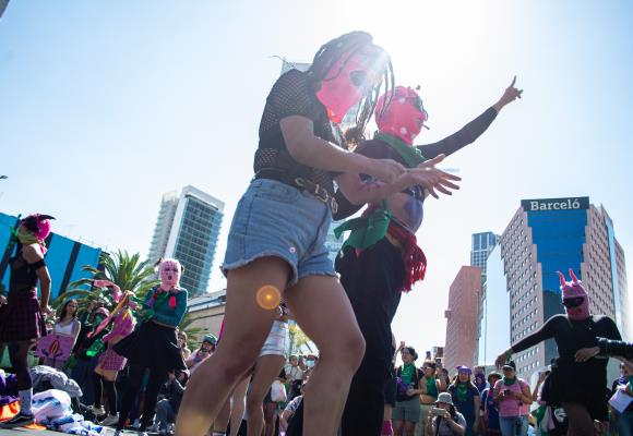 Marcha por el aborto libre y seguro en CDMX: así avanzó la Marea Verde