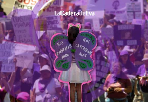 8M: ¡Las niñas, marchando, también están luchando!