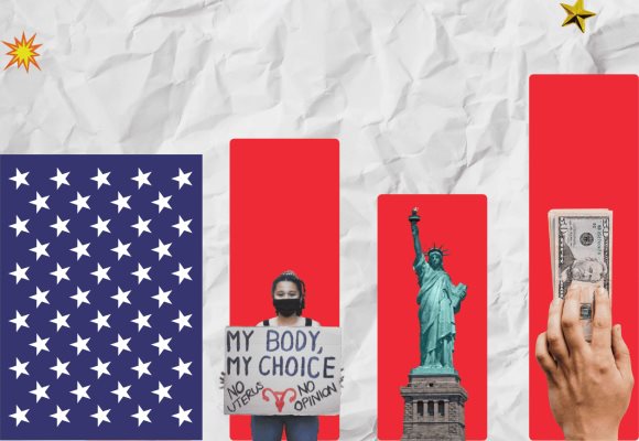 Brecha de g&eacute;nero en elecciones de EU: mujeres con Harris, hombres con Trump