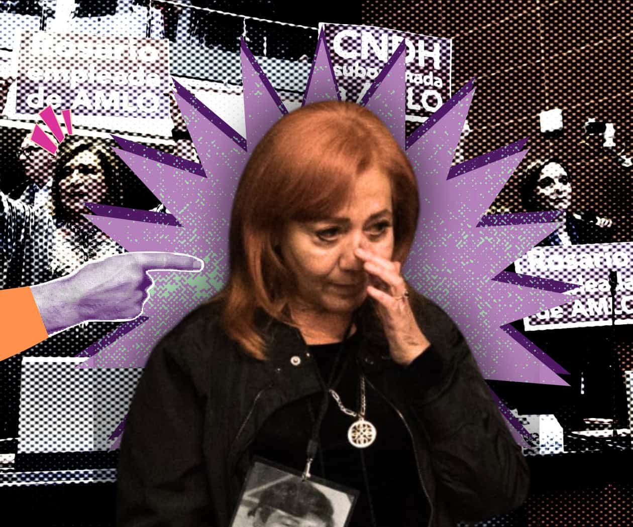 Rosario Piedra repite al frente de la CNDH Rosario Piedra repite al frente de la CNDH