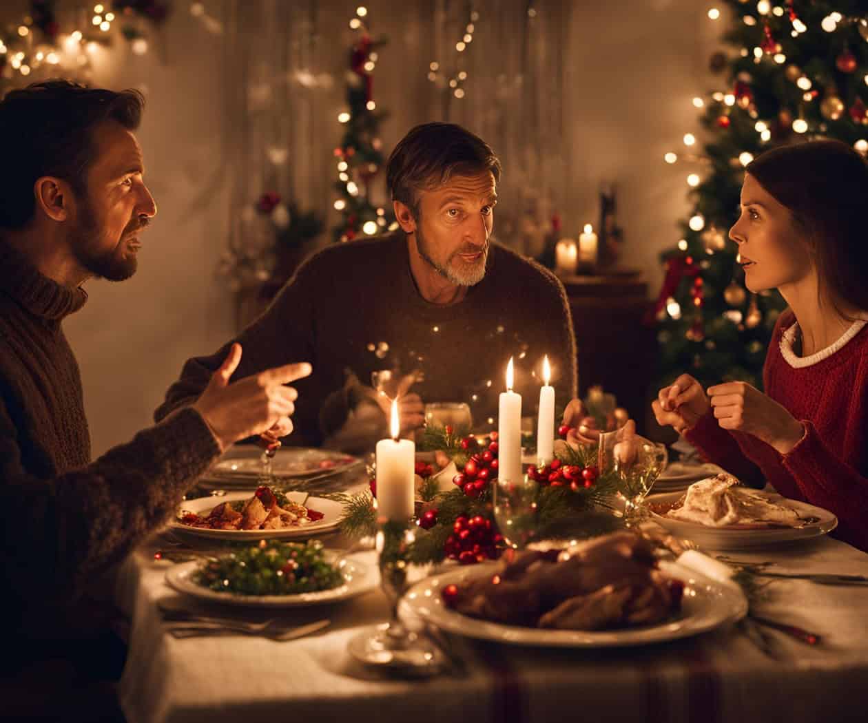 Sobreviviendo diciembre: cuídate de las discusiones familiares en Navidad Sobreviviendo diciembre: cuídate de las discusiones familiares en Navidad