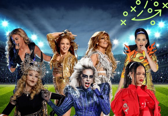 Mujeres que han brillado en el show del Super Bowl
