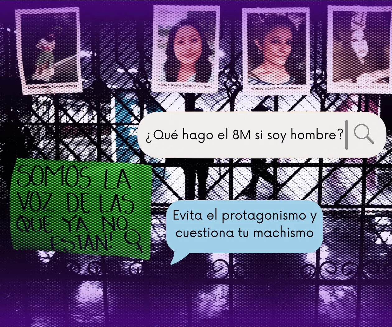 Si soy hombre, ¿qué puedo hacer este 8M?