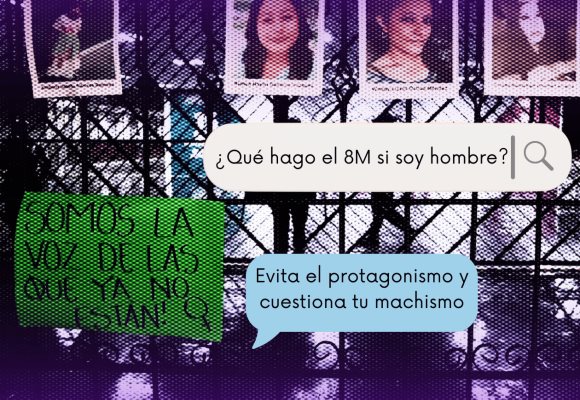Si soy hombre, ¿qué puedo hacer este 8M?