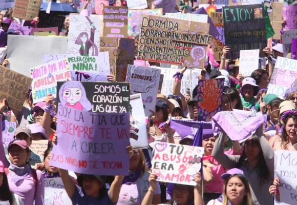 Sigue la cobertura de la marcha del 8M minuto a minuto