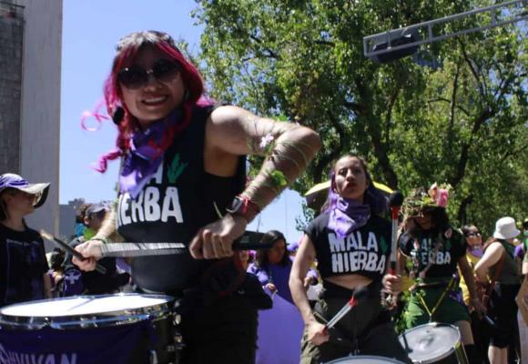 Imágenes de los rostros y demandas de este 8M