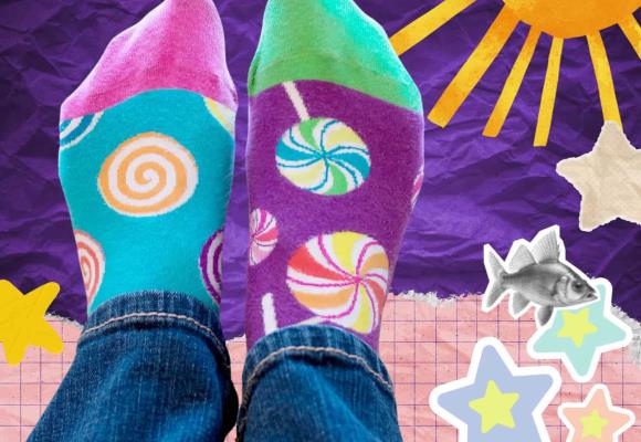 Calcetines dispares: un símbolo de inclusión en el Día del Síndrome de Down