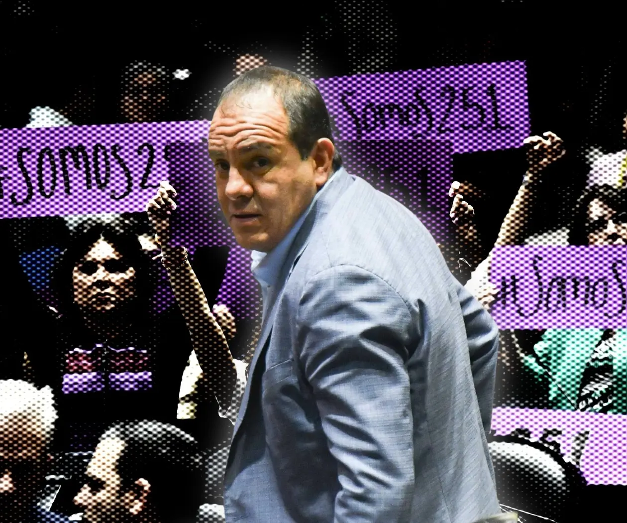 No llegamos todas: marchan tras rechazo al desafuero de Cuauhtémoc Blanco