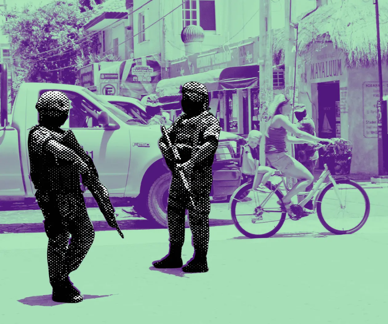 Irrupción militar en Yucatán: mujeres en riesgo por megaproyectos y control Irrupción militar en Yucatán: mujeres en riesgo por megaproyectos y control