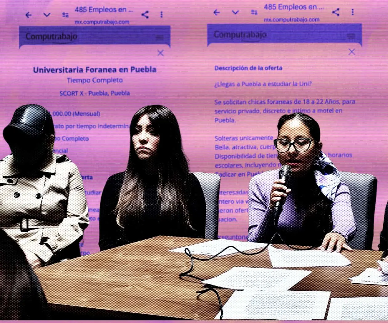 Mujeres en Puebla denuncian red de extorsión y abuso en vacantes laborales Mujeres en Puebla denuncian red de extorsión y abuso en vacantes laborales