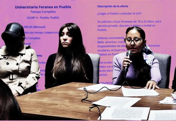 Mujeres en Puebla denuncian red de extorsión y abuso en vacantes laborales
