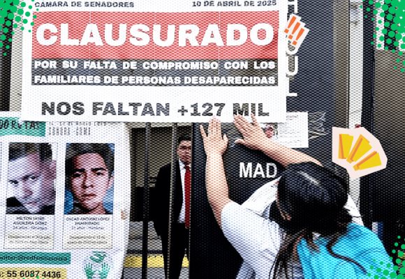 "Negar es desaparecer": familiares de desaparecidos clausuran el Senado