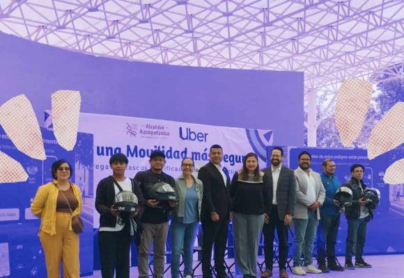 Uber apuesta por la seguridad vial en alianza con Azcapotzalco