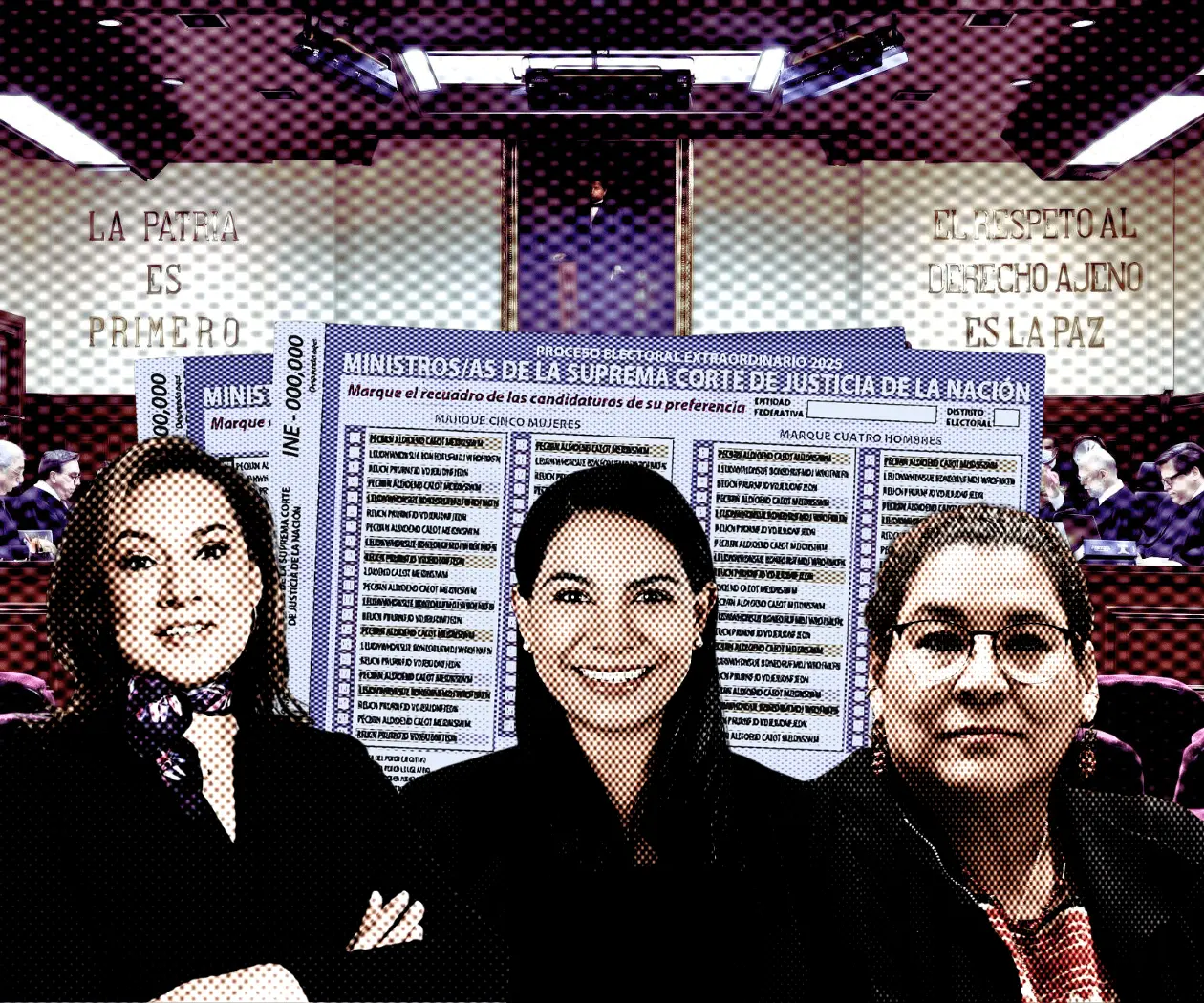Elecciones judiciales 2025: ellas son las candidatas a ministras de la SCJN