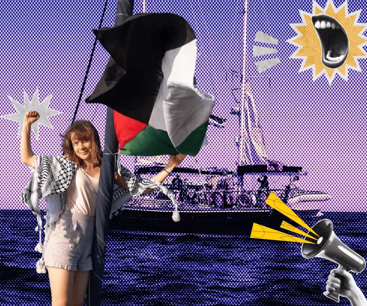 Cómo la Flotilla de la Libertad desafía el bloqueo a la Franja de Gaza Cómo la Flotilla de la Libertad desafía el bloqueo a la Franja de Gaza