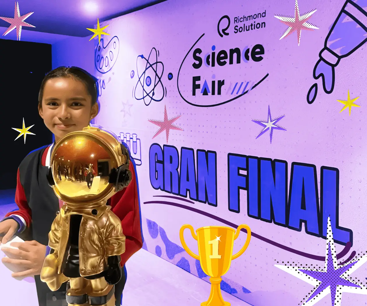 Energía del futuro: Fernanda Flores gana la Feria de Ciencias Richmond 2025 Energía del futuro: Fernanda Flores gana la Feria de Ciencias Richmond 2025