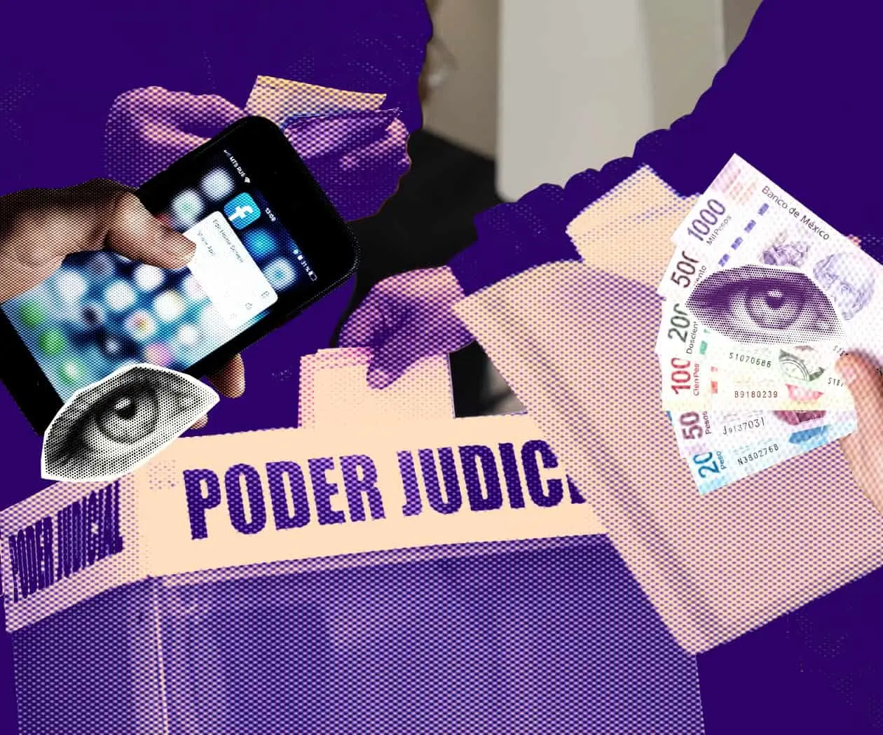 Publicidad ilegal y gasto opaco marcaron la elección judicial