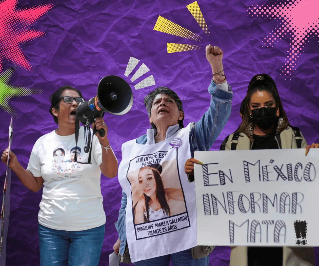 Desde 2017, han sido asesinadas 67 defensoras y 6 periodistas en México Desde 2017, han sido asesinadas 67 defensoras y 6 periodistas en México