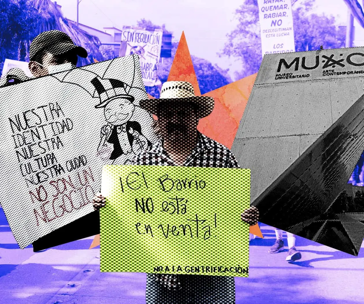 De CDMX a Oaxaca, crecen movilizaciones nacionales contra la gentrificación De CDMX a Oaxaca, crecen movilizaciones nacionales contra la gentrificación
