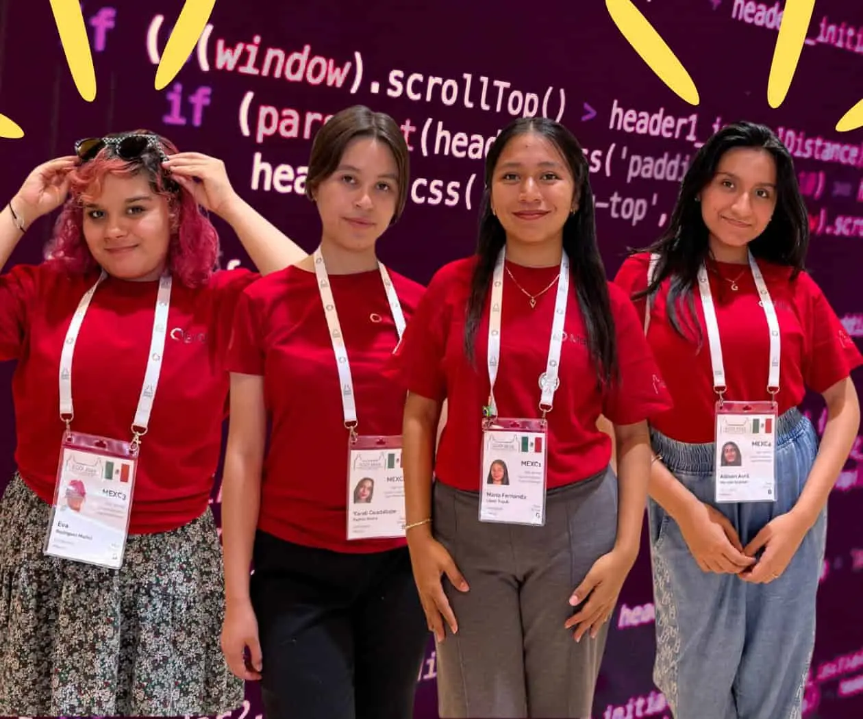 Ellas llevaron a México al podio en la Olimpiada Femenil de Informática
