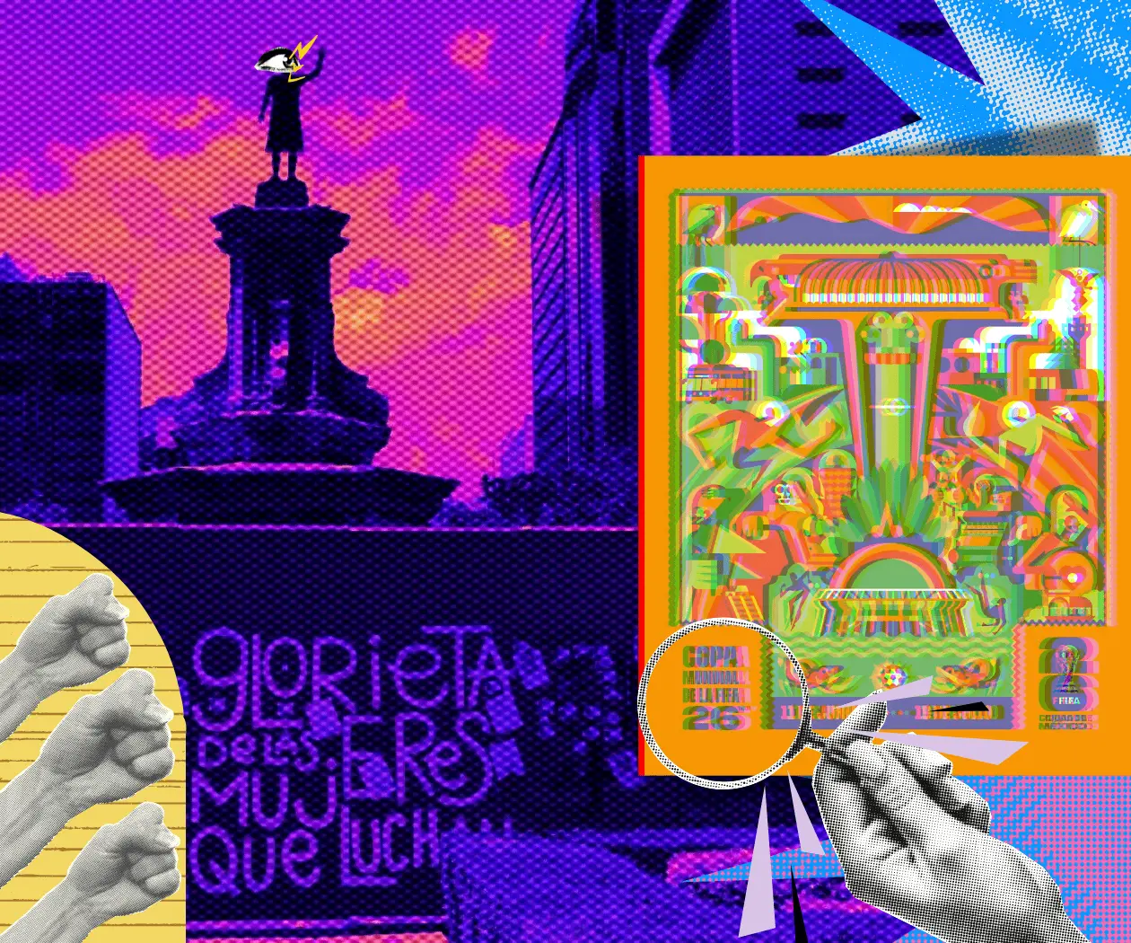 Mundial 2026 amenaza antimonumenta de la Glorieta de Mujeres en CDMX