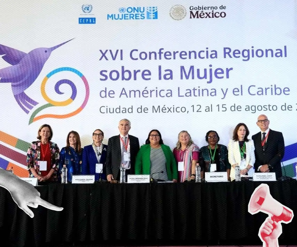 El pacto de cuidados en Tlatelolco se aprueba entre protestas por Palestina