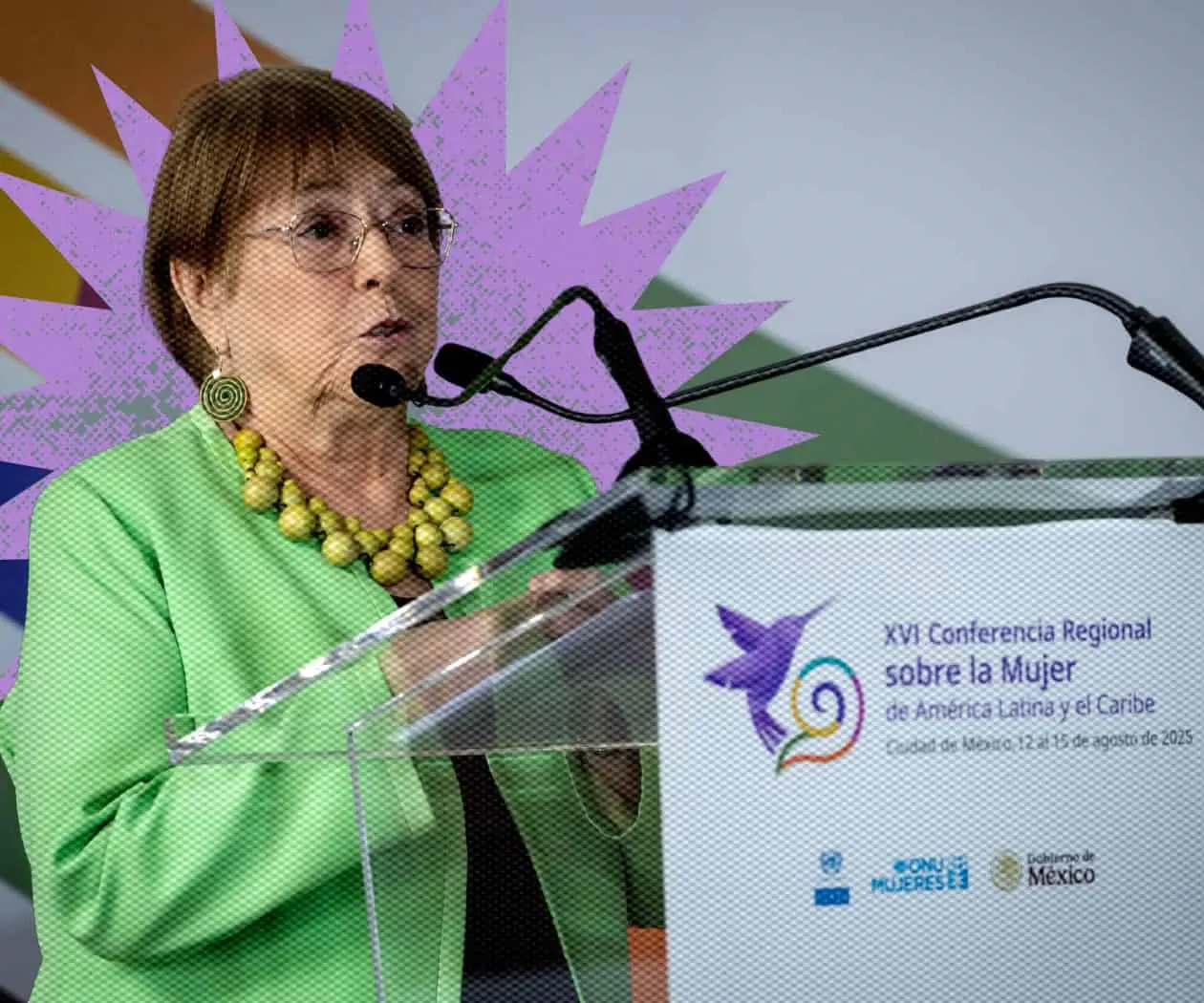 En México, Bachelet alerta sobre retrocesos en derechos de las mujeres