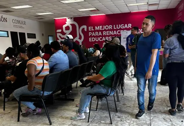 Oficinas de la COMAR en Monterrey, Nuevo León, al norte de México. / Foto: Nadia Sanders Oficinas de la COMAR en Monterrey, Nuevo León, al norte de México. / Foto: Nadia Sanders