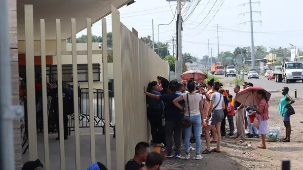 En la COMAR 1 en Tapachula, Chiapas, el flujo de migrantes bajó drásticamente desde que llegó Donald Trump al gobierno de Estados Unidos. / Foto: Benjamin Alfaro En la COMAR 1 en Tapachula, Chiapas, el flujo de migrantes bajó drásticamente desde que llegó Donald Trump al gobierno de Estados Unidos. / Foto: Benjamin Alfaro