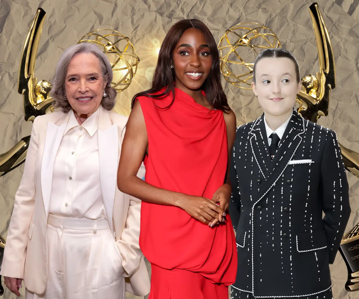 Kathy Bates, Bella Ramsey y Ayo Edebiri: protagonistas en los Emmy