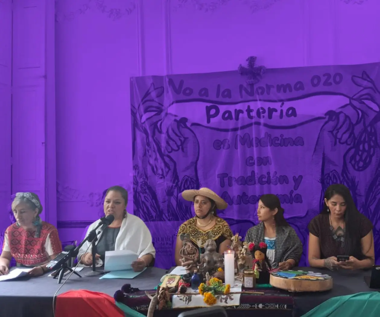 Parteras tradicionales denuncian etnocidio con la NOM-020