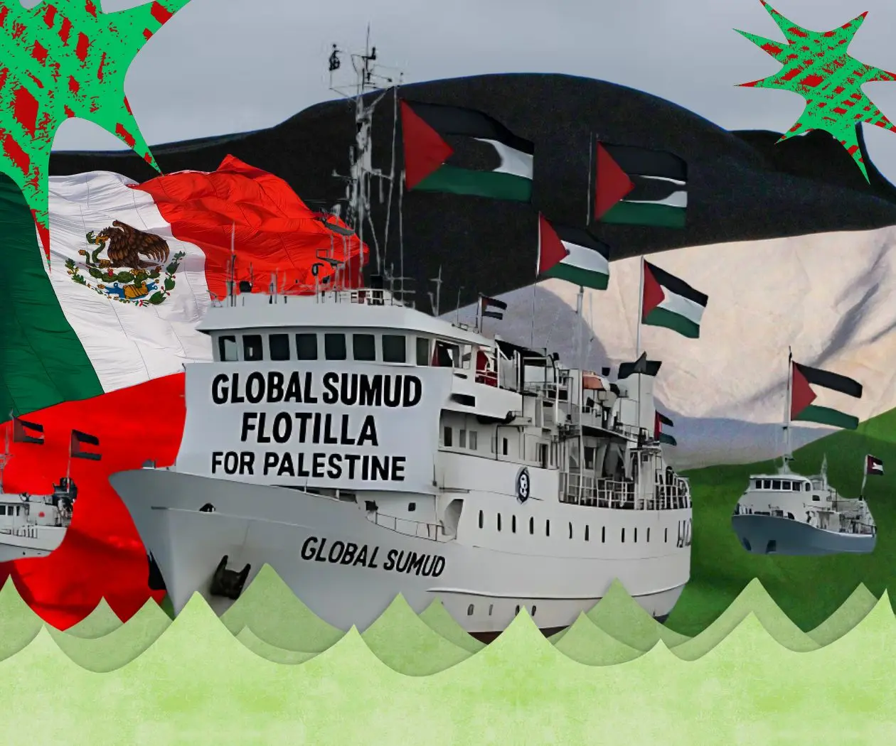 ¿Dónde están las mexicanas capturadas por Israel rumbo a Gaza? ¿Dónde están las mexicanas capturadas por Israel rumbo a Gaza?