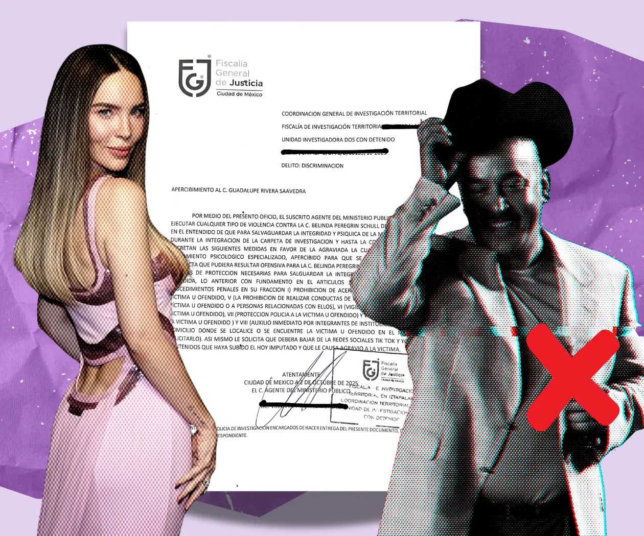 Belinda denuncia a Lupillo Rivera por violencia mediática