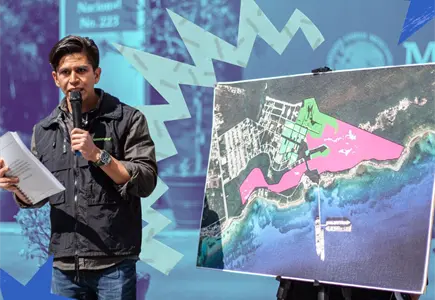 “Ecosistemas sí, toboganes no”; la defensa por Mahahual continúa